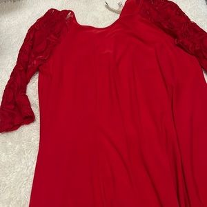 Red Julian Taylor dress